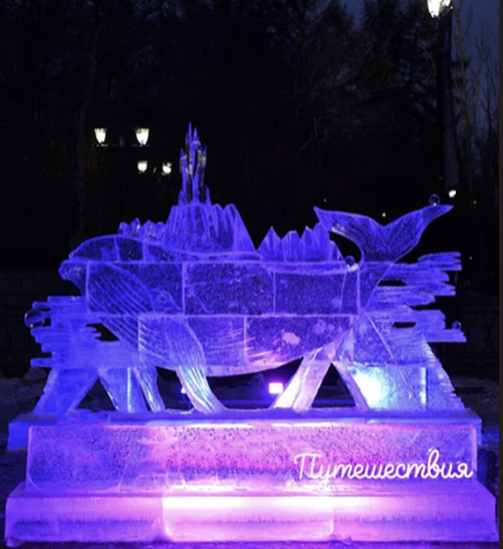 Выставка ледяных скульптур в Мурманске #ContentMarketing #Art